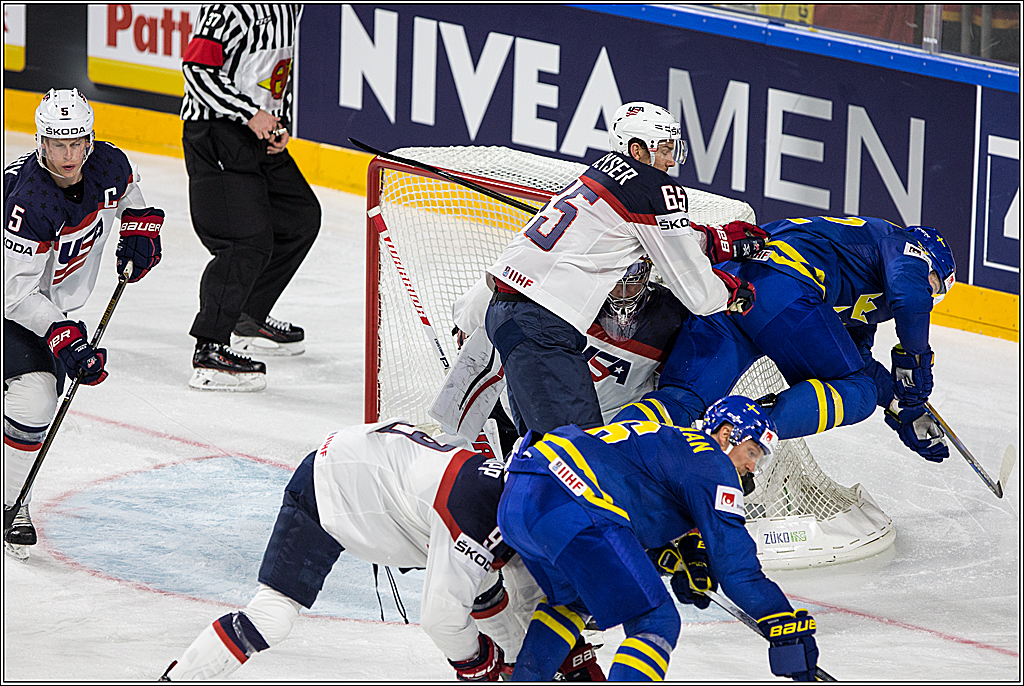 IIHF WM 2017, USA - Schweden, 08.05.2017